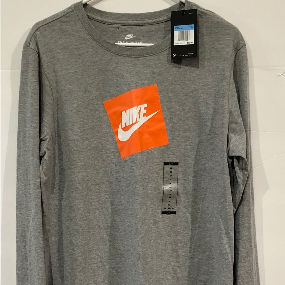 “The Nike Tee” Grey Long Sleeve Medium